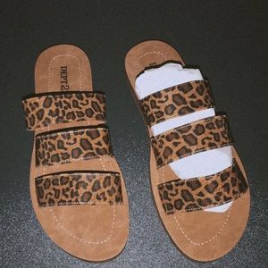 Leopard Sandals